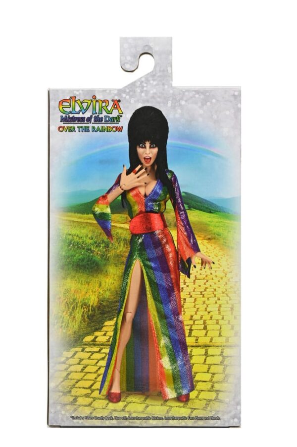 Elvira, Mistress of the Dark Clothed Akció Figura Over the Rainbow Elvira 20 cm