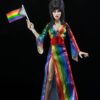 Elvira, Mistress of the Dark Clothed Akció Figura Over the Rainbow Elvira 20 cm