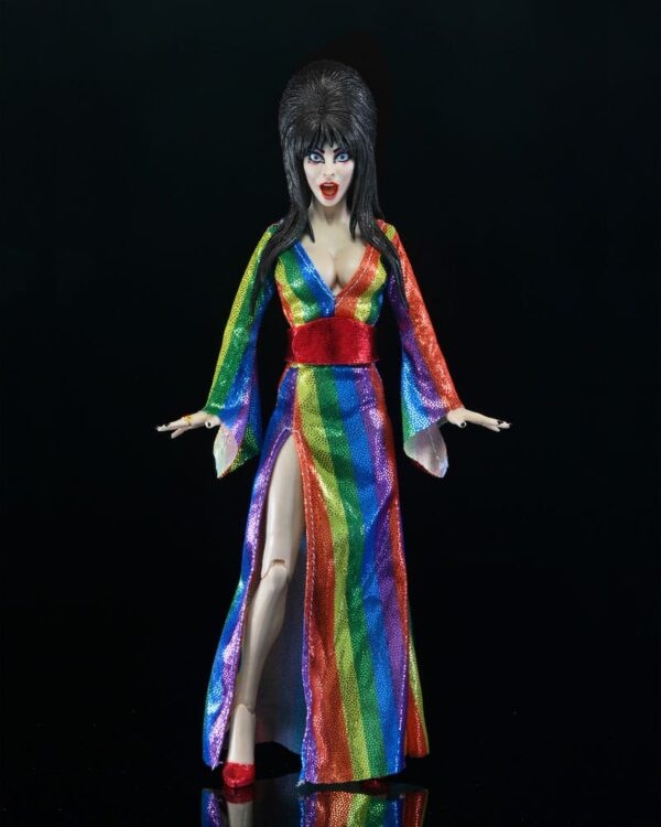 Elvira, Mistress of the Dark Clothed Akció Figura Over the Rainbow Elvira 20 cm