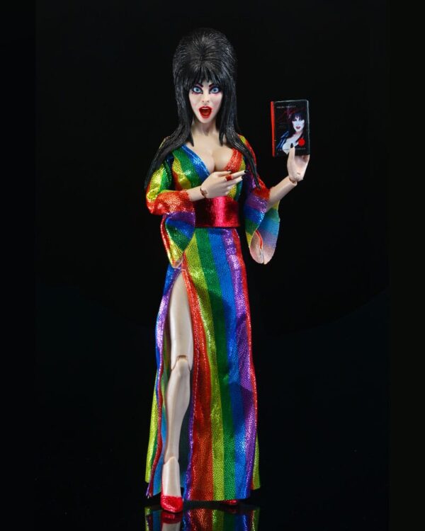 Elvira, Mistress of the Dark Clothed Akció Figura Over the Rainbow Elvira 20 cm