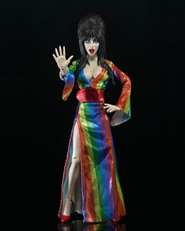 Elvira, Mistress of the Dark Clothed Akció Figura Over the Rainbow Elvira 20 cm