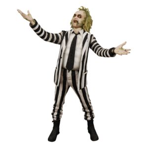 Beetlejuice 1988 Akció Figura 1/4 Striped Suit Beetlejuice 45 cm