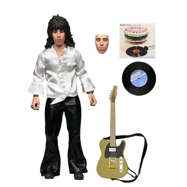 Rolling Stones Clothed Figura Akció Figura Keith Richards (1975) 20 cm