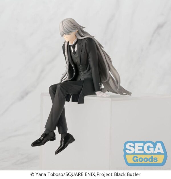Black Butler: Boarding School Arc PM Perching PVC Szobor Undertaker 13 cm