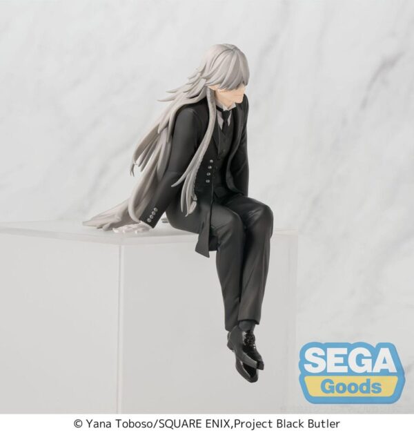 Black Butler: Boarding School Arc PM Perching PVC Szobor Undertaker 13 cm