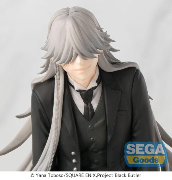 Black Butler: Boarding School Arc PM Perching PVC Szobor Undertaker 13 cm
