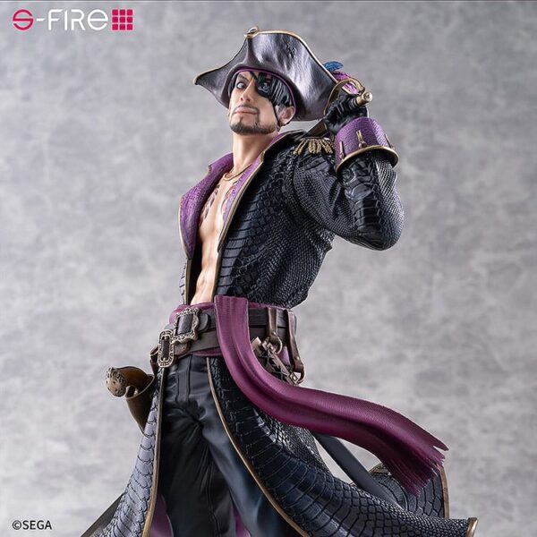 Like a Dragon: Pirate Yakuza in Hawaii S-Fire PVC Szobor 1/7 Captain Majima (Goro Majima) 26 cm