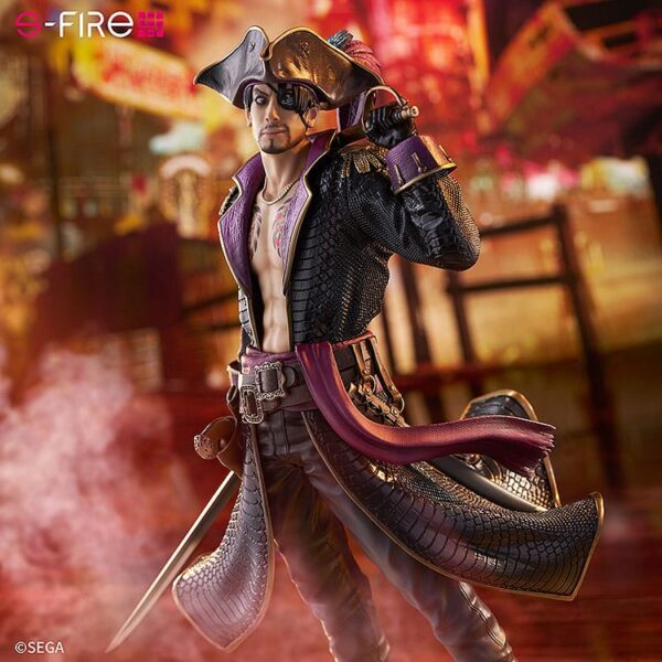 Like a Dragon: Pirate Yakuza in Hawaii S-Fire PVC Szobor 1/7 Captain Majima (Goro Majima) 26 cm