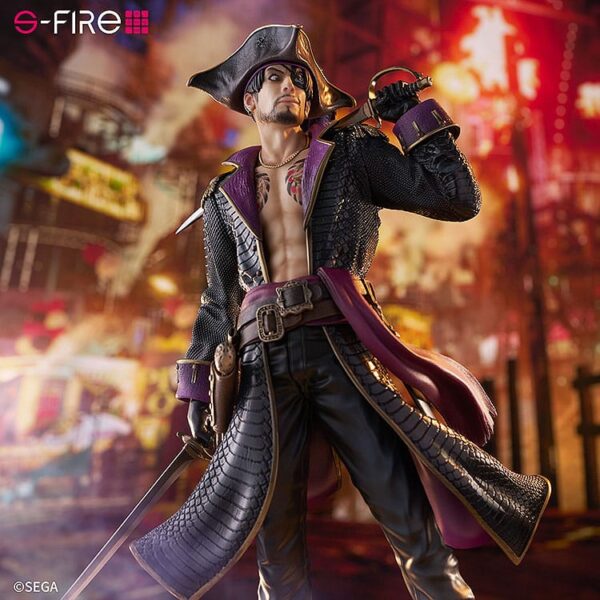 Like a Dragon: Pirate Yakuza in Hawaii S-Fire PVC Szobor 1/7 Captain Majima (Goro Majima) 26 cm