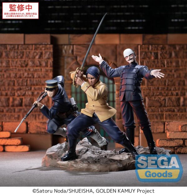 Golden Kamuy XrossLink PVC Szobor Second Lieutenant Koito 11 cm