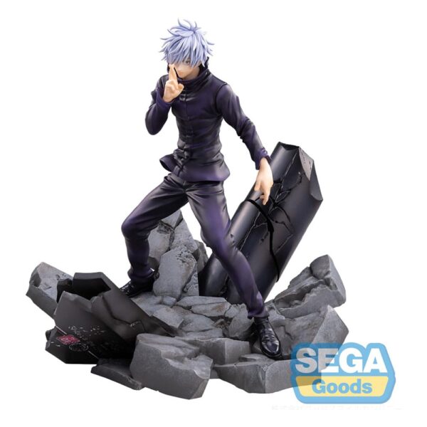 Jujutsu Kaisen Figurizm Luminasta PVC Szobor Shibuya Incident Satoru Gojo Unlimited Void 21 cm