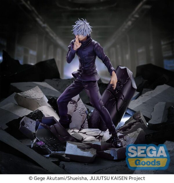 Jujutsu Kaisen Figurizm Luminasta PVC Szobor Shibuya Incident Satoru Gojo Unlimited Void 21 cm