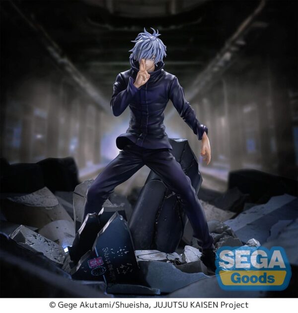 Jujutsu Kaisen Figurizm Luminasta PVC Szobor Shibuya Incident Satoru Gojo Unlimited Void 21 cm