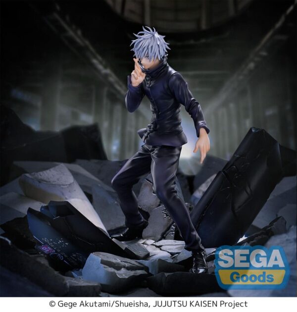 Jujutsu Kaisen Figurizm Luminasta PVC Szobor Shibuya Incident Satoru Gojo Unlimited Void 21 cm