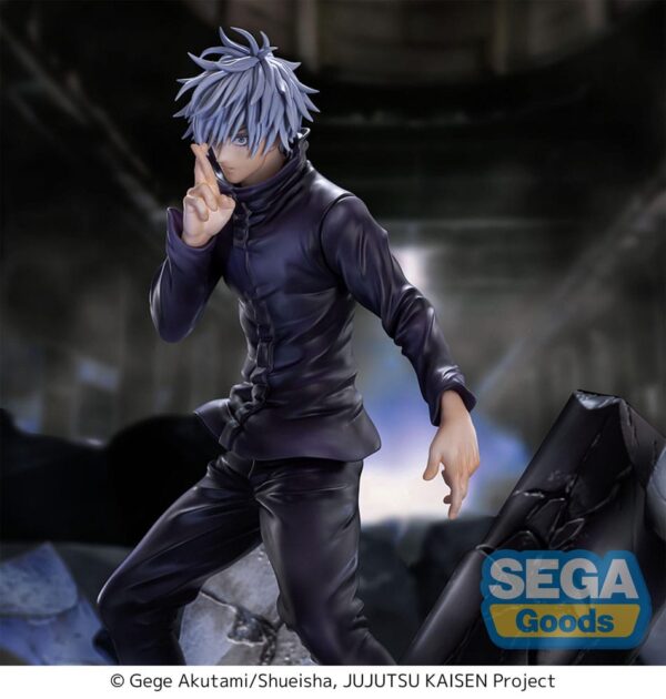 Jujutsu Kaisen Figurizm Luminasta PVC Szobor Shibuya Incident Satoru Gojo Unlimited Void 21 cm