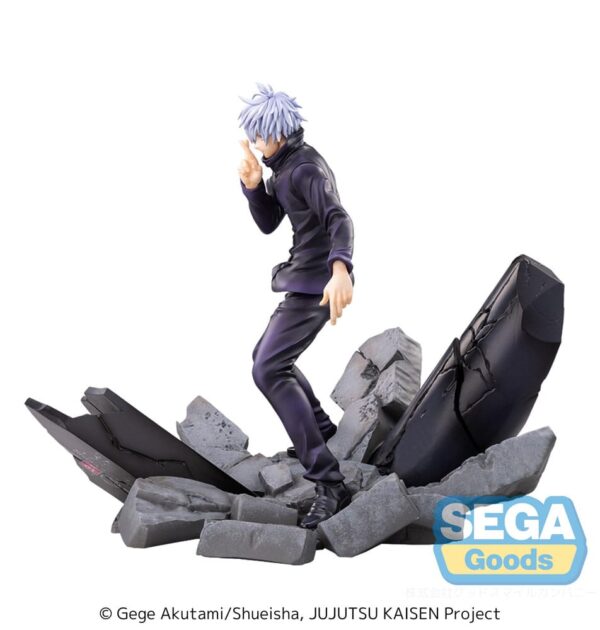 Jujutsu Kaisen Figurizm Luminasta PVC Szobor Shibuya Incident Satoru Gojo Unlimited Void 21 cm