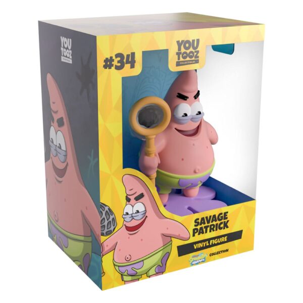 SpongeBob SquarePants Vinyl Figura Savage Patrick 11 cm