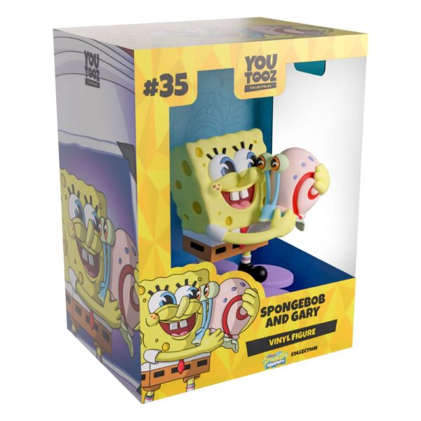 SpongeBob SquarePants Vinyl Figura Spongebob & Gary 9 cm SpongeBob SquarePants Vinyl Figura Spongebob & Gary 9 cm