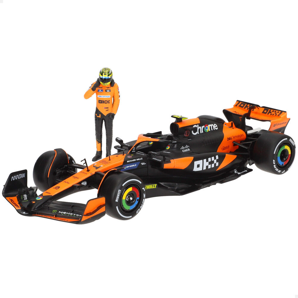 McLaren MC38 Lando Norris Maimi GP 2024 Autó modell