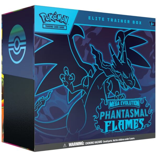 Pokemon Mega Evolution Phantasmal Flames Elite Trainer Box