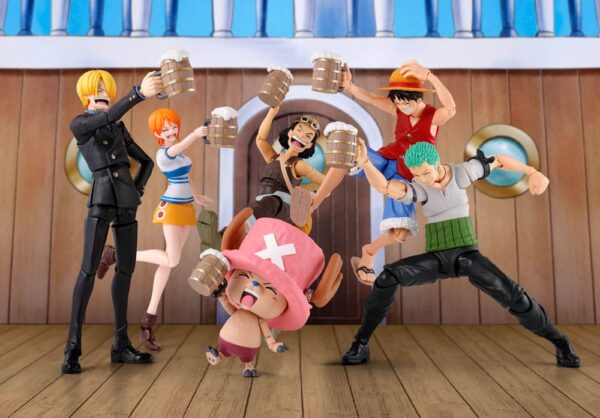 One Piece S.H. Figuarts Accessory Set The Straw Hat Crew Party Set
