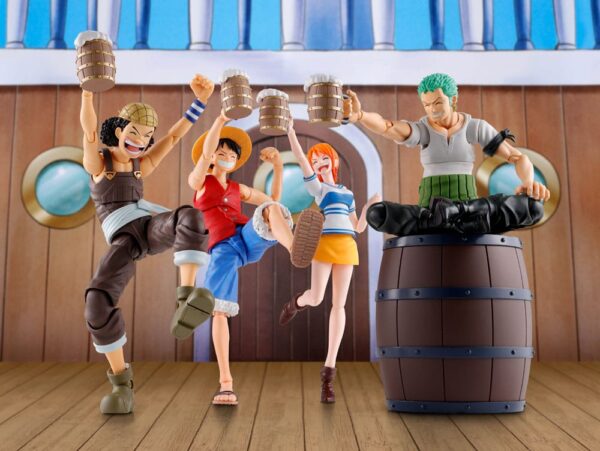 One Piece S.H. Figuarts Accessory Set The Straw Hat Crew Party Set