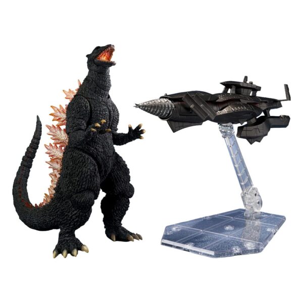 Godzilla: Final Wars S.H.MonsterArts Akció Figura Godzilla Heat Ray Ver. vs. New Gotengo 16 cm