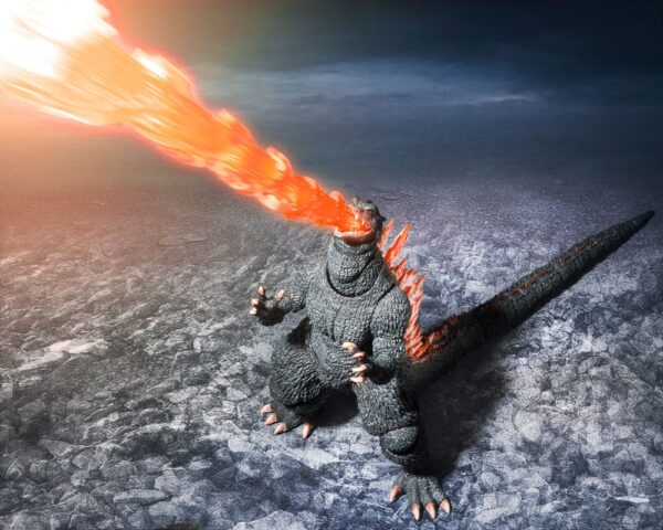 Godzilla: Final Wars S.H.MonsterArts Akció Figura Godzilla Heat Ray Ver. vs. New Gotengo 16 cm