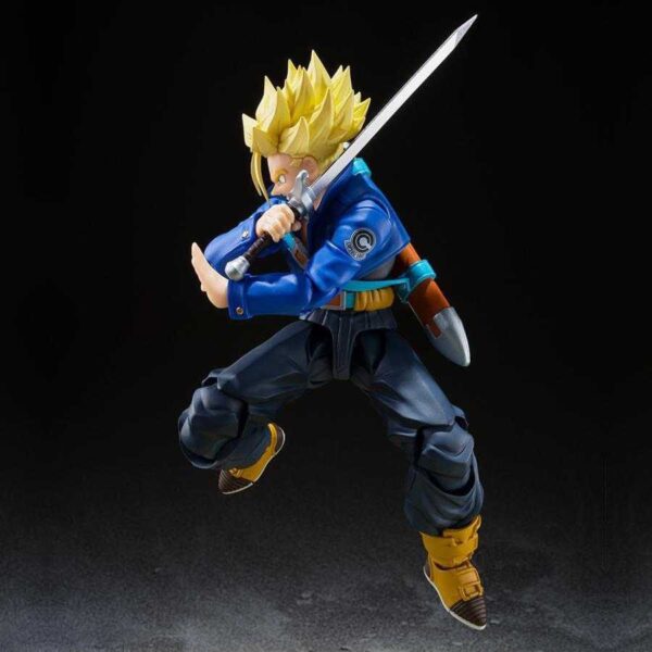 Dragon Ball Z S.H. Figuarts Akció Figura Super Saiyan Trunks The Boy from the Future (Reissue) 14 cm