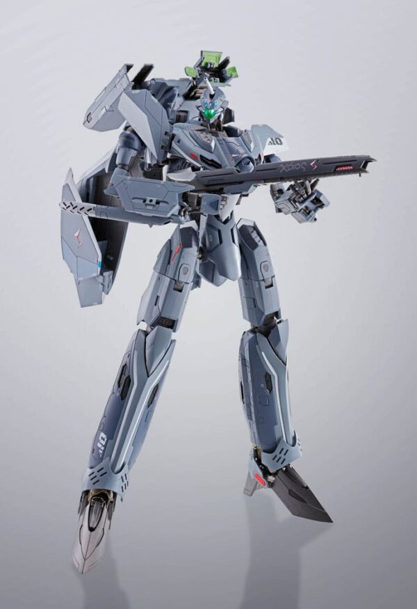Macross Delta 10th Anniv. DX Chogokin Akció Figura VF-31A Kairos 26 cm