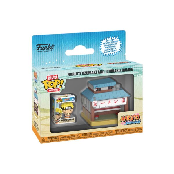 Funko Bitty POP! Town Naruto Uzumaki  and Ichiraku Ramen