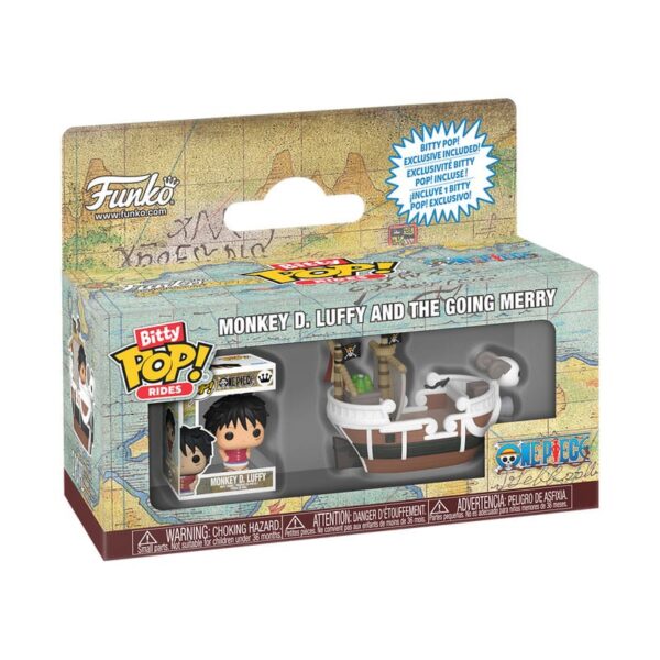 Funko Bitty POP! Monkey D. Luffy and The Going Merry