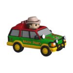 Funko Bitty POP! Ride Dr. Alan Grant and Jurassic SUV
