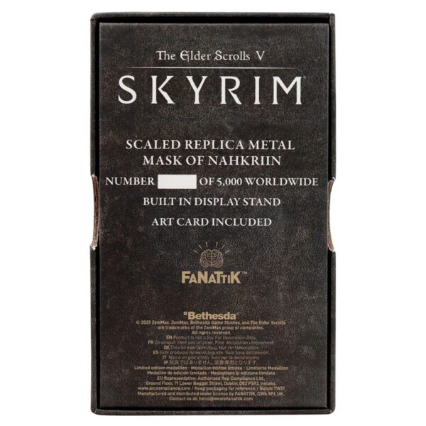 The Elder Scrolls V Replika Skyrim Nahkriin Dragon Priest Mask Limited Edition The Elder Scrolls V Replika Skyrim Nahkriin Dragon Priest Mask Limited Edition