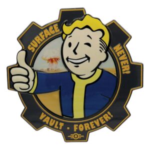 Fallout Resin Plaque Vault Boy Fallout Resin Plaque Vault Boy