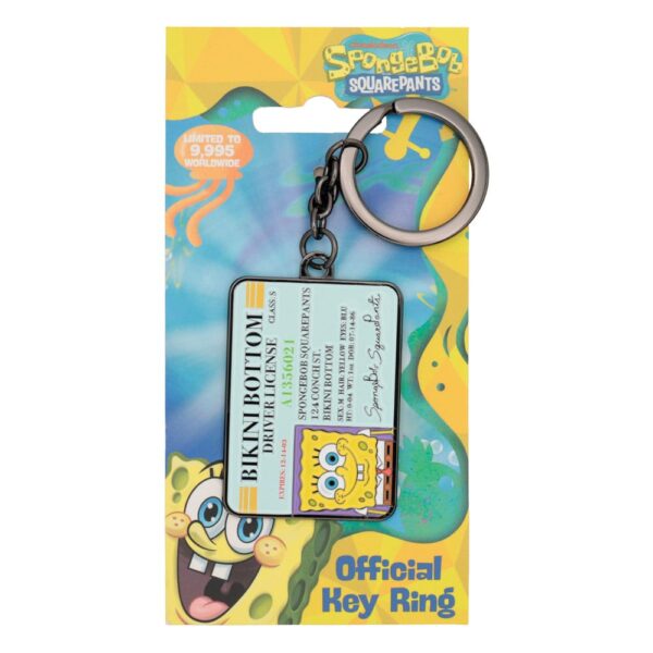 SpongeBob Squarepants Kulcstartó Driver License Limited Edition