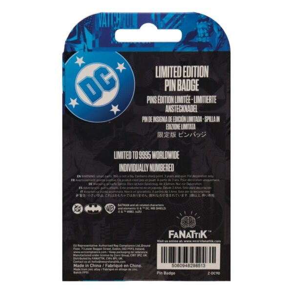 DC Comics Kitűző Batman Gotham City Guardian Limited Edition