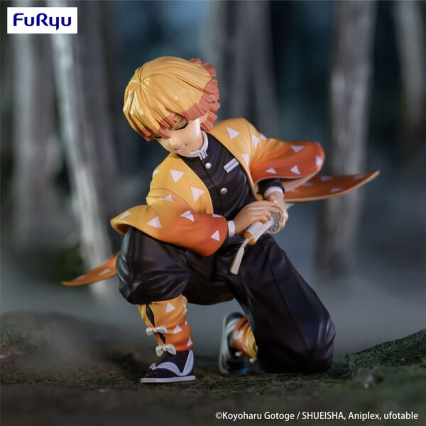 Demon Slayer: Kimetsu no Yaiba Noodle Stopper PVC Szobor Zenitsu Agatsuma 10 cm