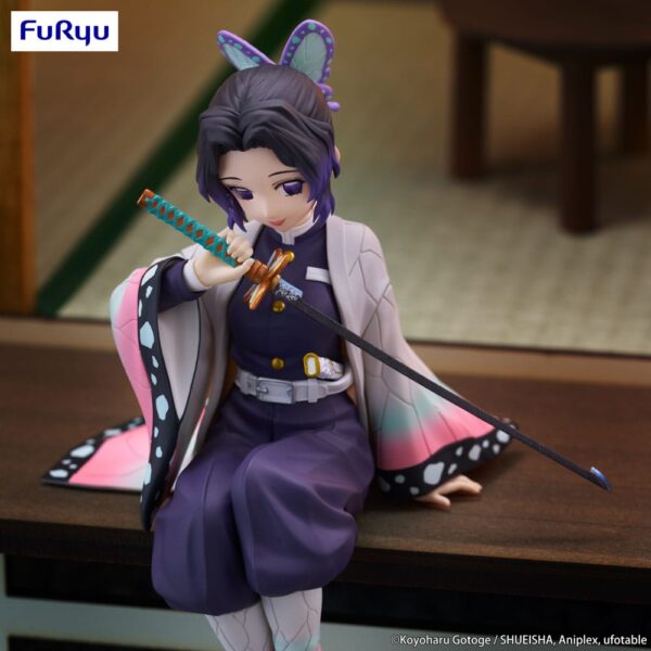 Demon Slayer: Kimetsu no Yaiba Noodle Stopper PVC Szobor Kocho Shinobu 11 cm