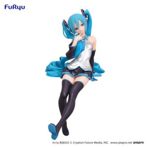 Hatsune Miku Noodle Stopper PVC Szobor Kuroboshi Kouhaku Ver. (re-run) 14 cm