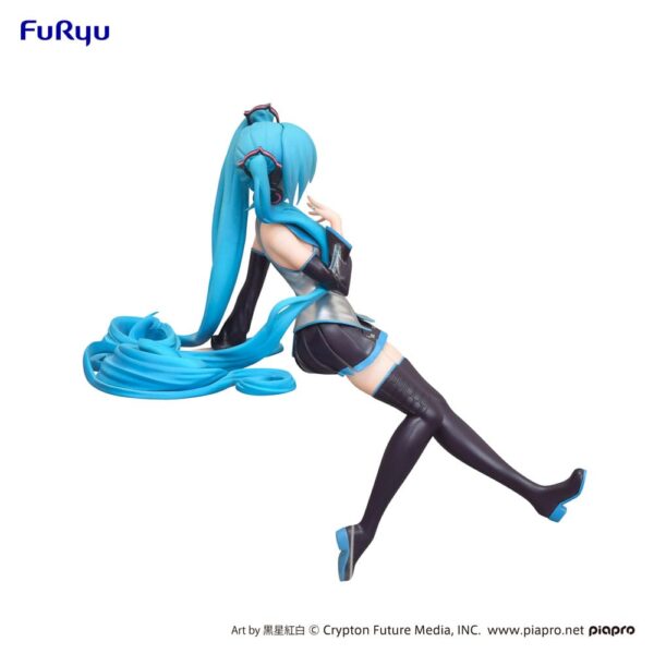 Hatsune Miku Noodle Stopper PVC Szobor Kuroboshi Kouhaku Ver. (re-run) 14 cm