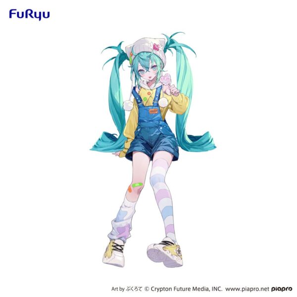 Hatsune Miku Noodle Stopper PVC Szobor Hatsune Miku Lollipop 15 cm