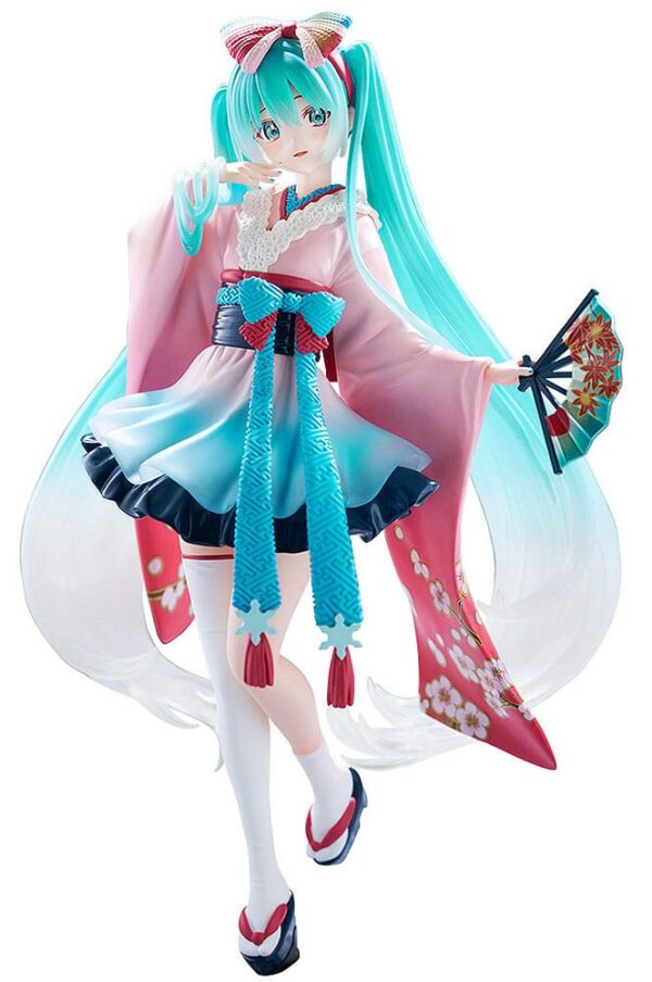 Hatsune Miku Szobor Neo Tokyo Series Kimono 22 cm Hatsune Miku Szobor Neo Tokyo Series Kimono 22 cm