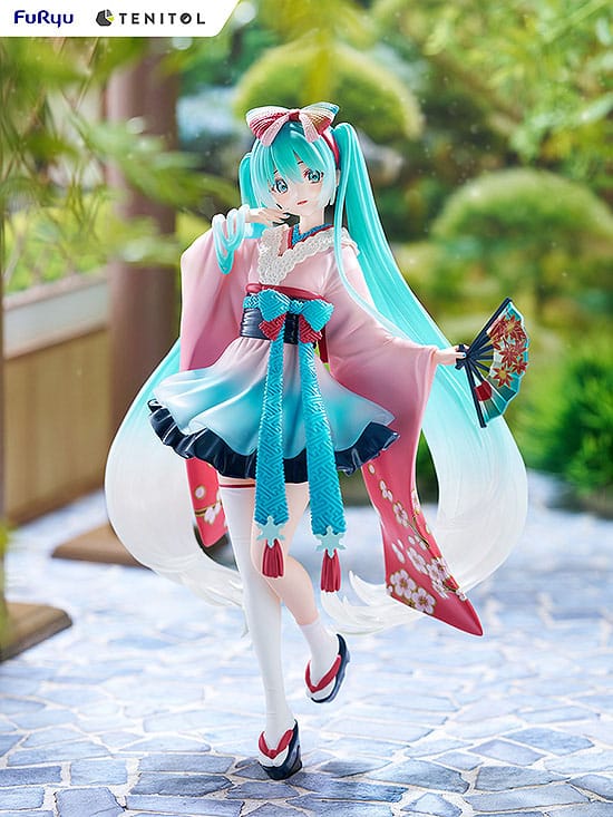 Hatsune Miku Szobor Neo Tokyo Series Kimono 22 cm Hatsune Miku Szobor Neo Tokyo Series Kimono 22 cm