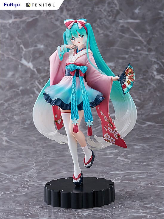Hatsune Miku Szobor Neo Tokyo Series Kimono 22 cm Hatsune Miku Szobor Neo Tokyo Series Kimono 22 cm