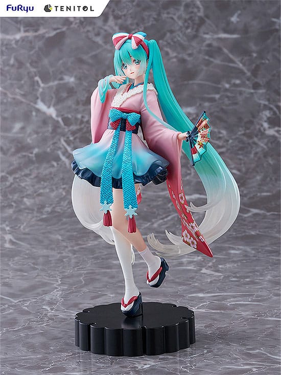 Hatsune Miku Szobor Neo Tokyo Series Kimono 22 cm Hatsune Miku Szobor Neo Tokyo Series Kimono 22 cm