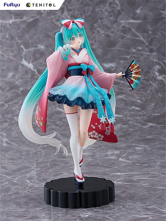 Hatsune Miku Szobor Neo Tokyo Series Kimono 22 cm Hatsune Miku Szobor Neo Tokyo Series Kimono 22 cm