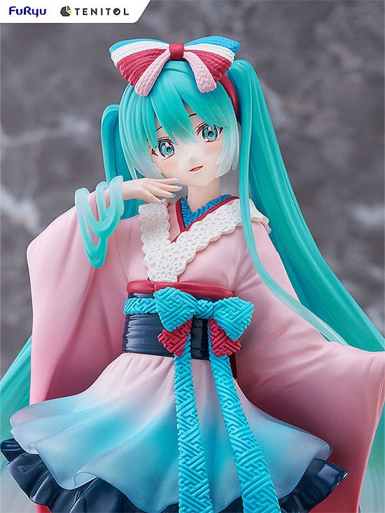 Hatsune Miku Szobor Neo Tokyo Series Kimono 22 cm Hatsune Miku Szobor Neo Tokyo Series Kimono 22 cm