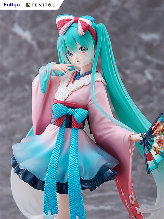 Hatsune Miku Szobor Neo Tokyo Series Kimono 22 cm Hatsune Miku Szobor Neo Tokyo Series Kimono 22 cm