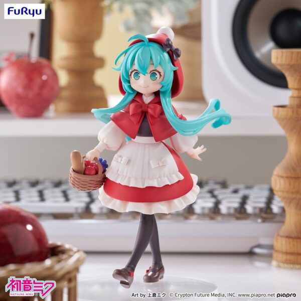 Hatsune Miku Desktop Fairy PVC Szobor Hatsune Miku Little red riding hood Ver. 16 cm Hatsune Miku Desktop Fairy PVC Szobor Hatsune Miku Little red riding hood Ver. 16 cm